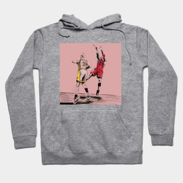 Michael Jordan Hoodie by tea rent illustrations